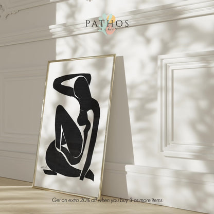 Woman Cut-Out from 'The Blue Nudes'