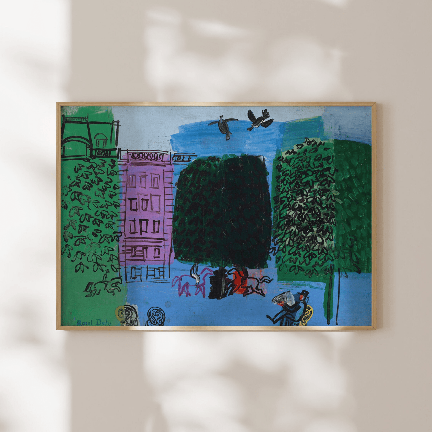 Raoul Dufy - Wood Avenue | Art Prints | Pathos Studio