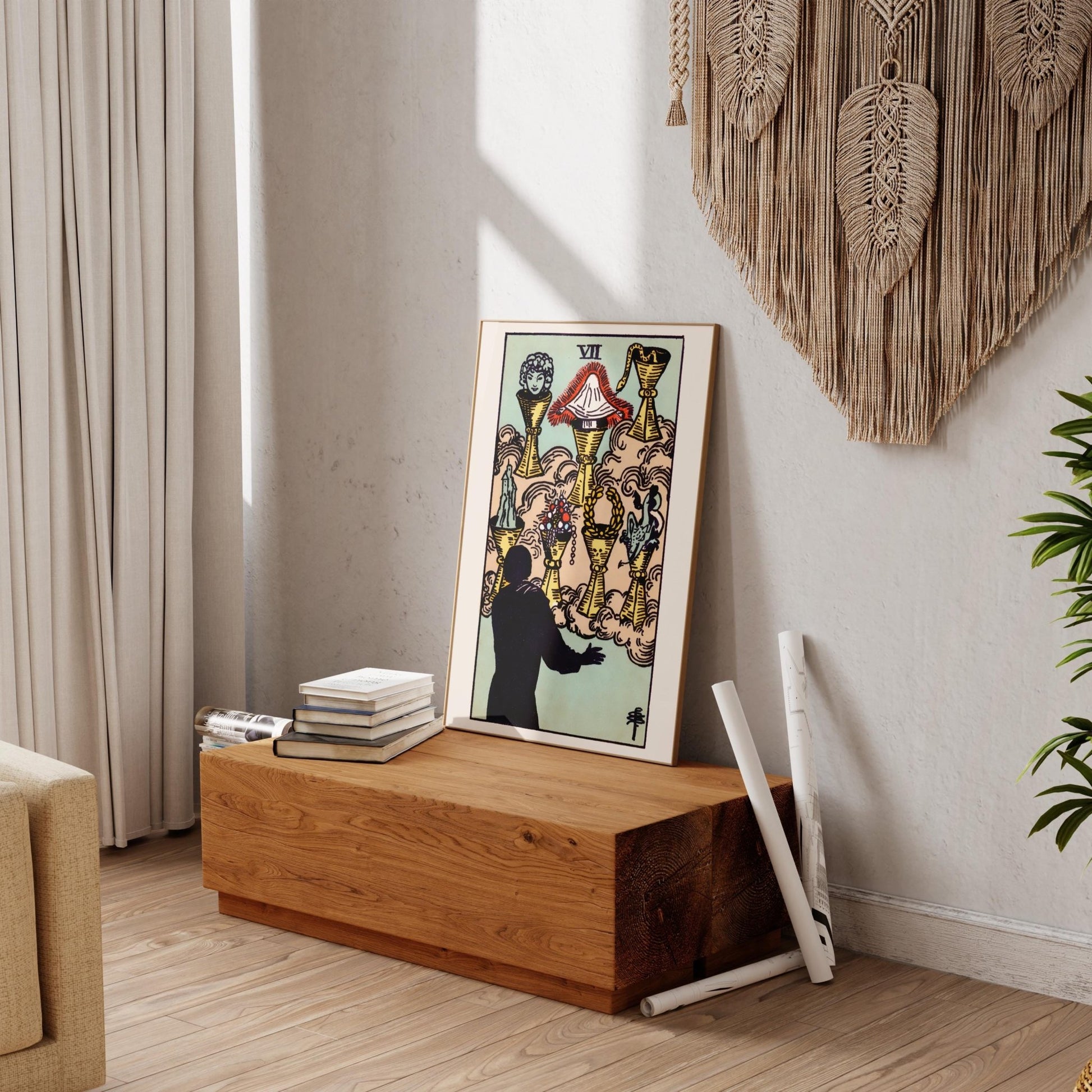 Tarot Art - 7 of Cups | Art Prints | Pathos Studio