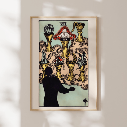 Tarot Art - 7 of Cups | Art Prints | Pathos Studio
