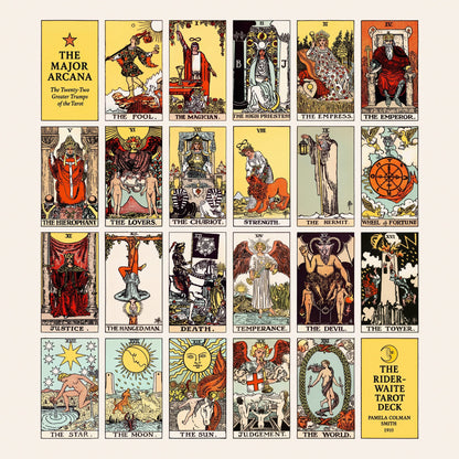 Tarot Art - Custom Tarot Card Pair | Art Prints | Pathos Studio