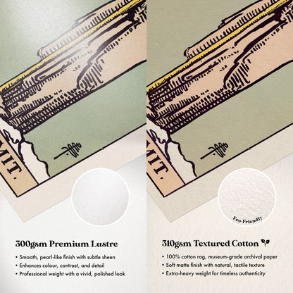 Tarot Art - IX The Hermit | Art Prints | Pathos Studio