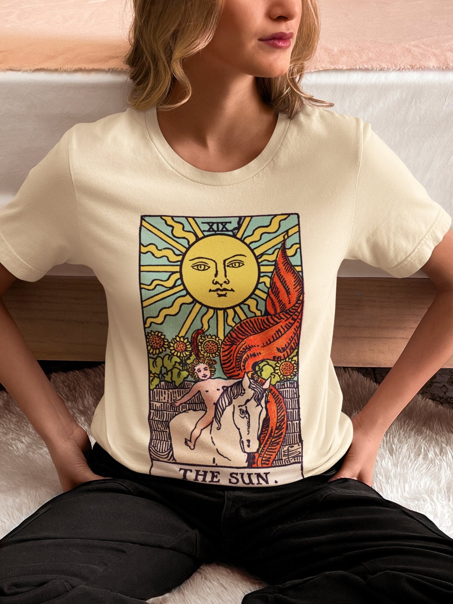Tarot Art - The Sun T-Shirt | T-Shirts | Pathos Studio