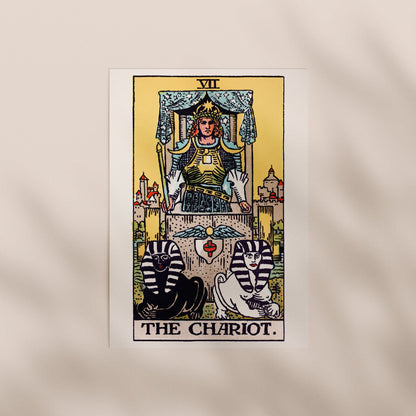 Tarot Art - VII The Chariot | Art Prints | Pathos Studio