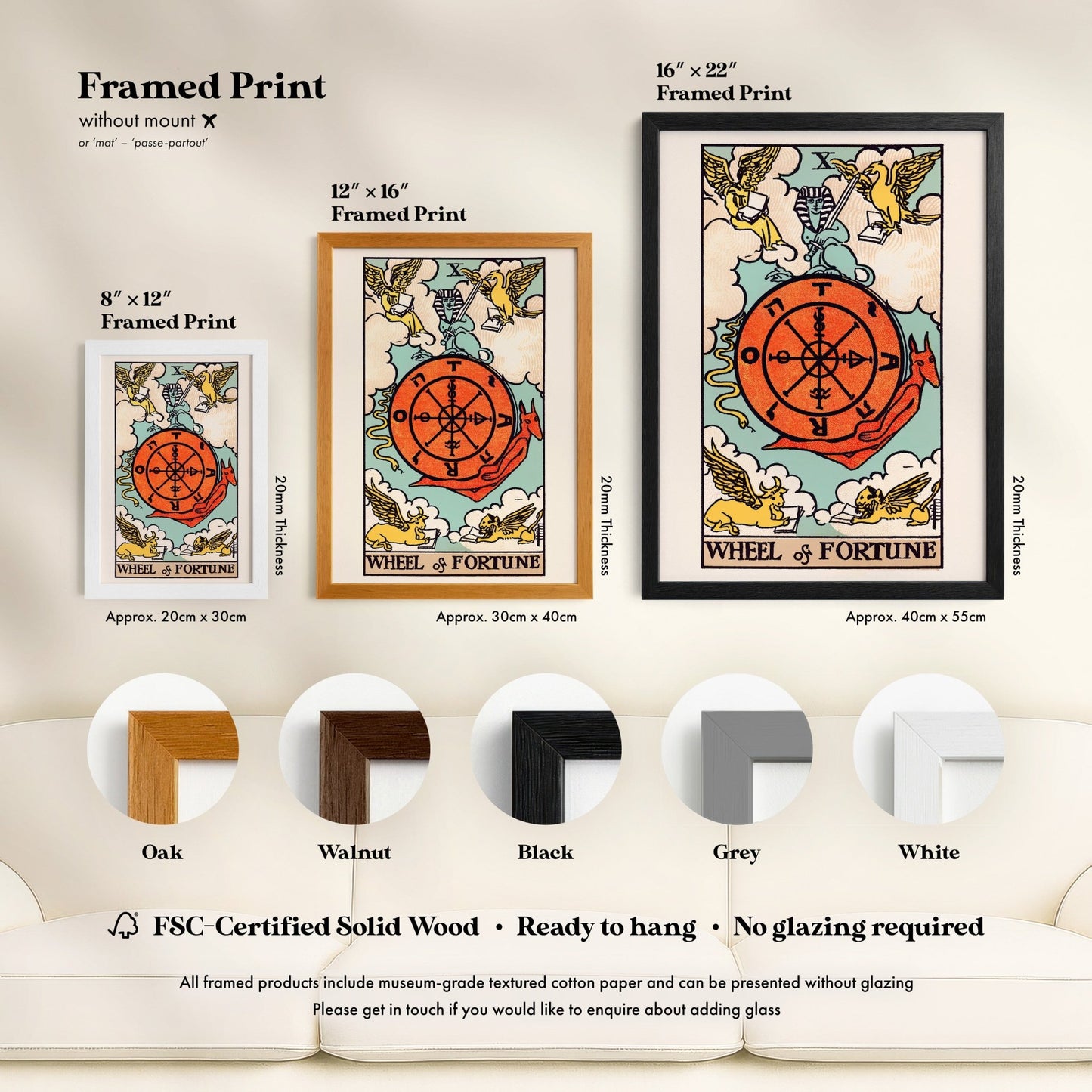 Tarot Art - X Wheel Of Fortune | Art Prints | Pathos Studio