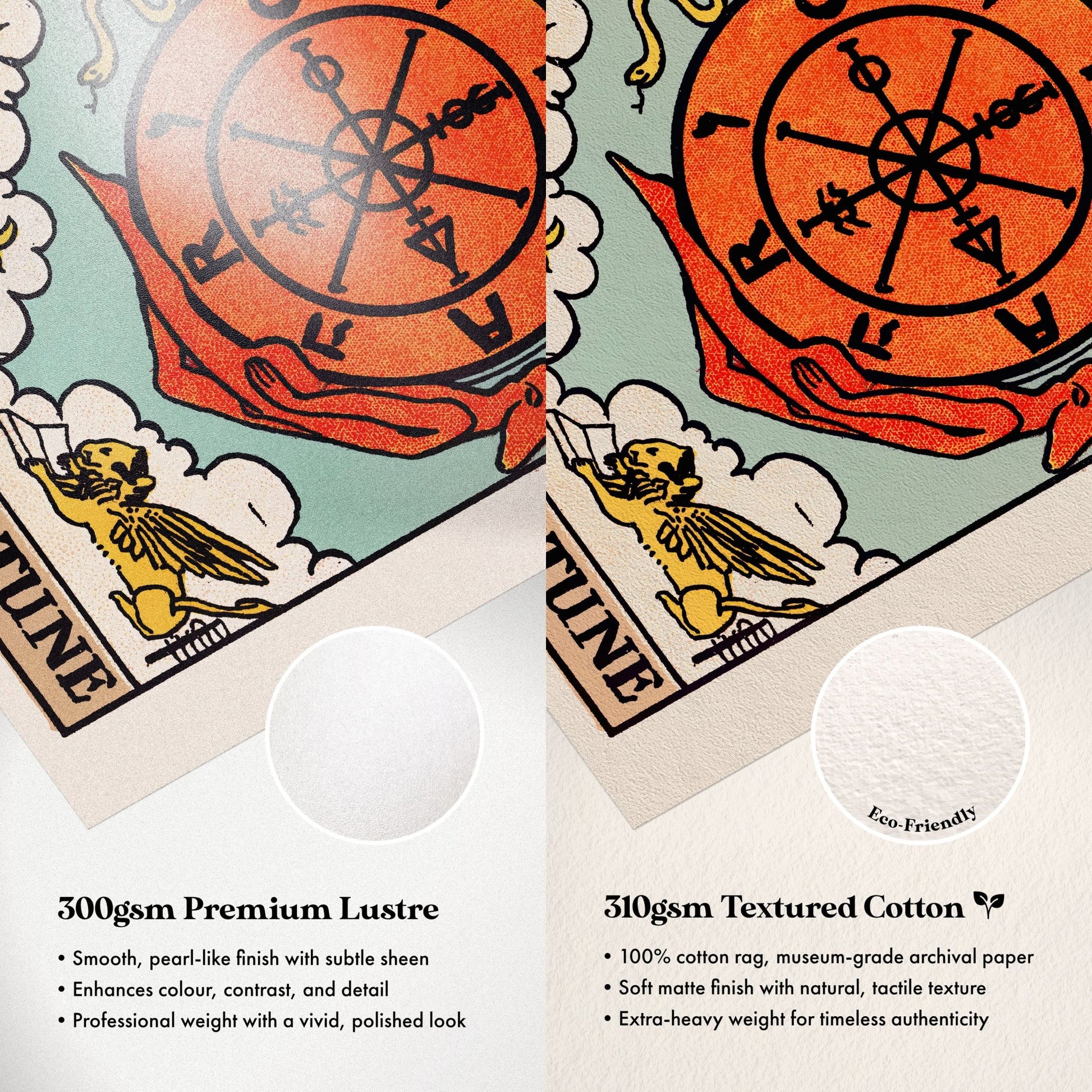Tarot Art - X Wheel Of Fortune | Art Prints | Pathos Studio