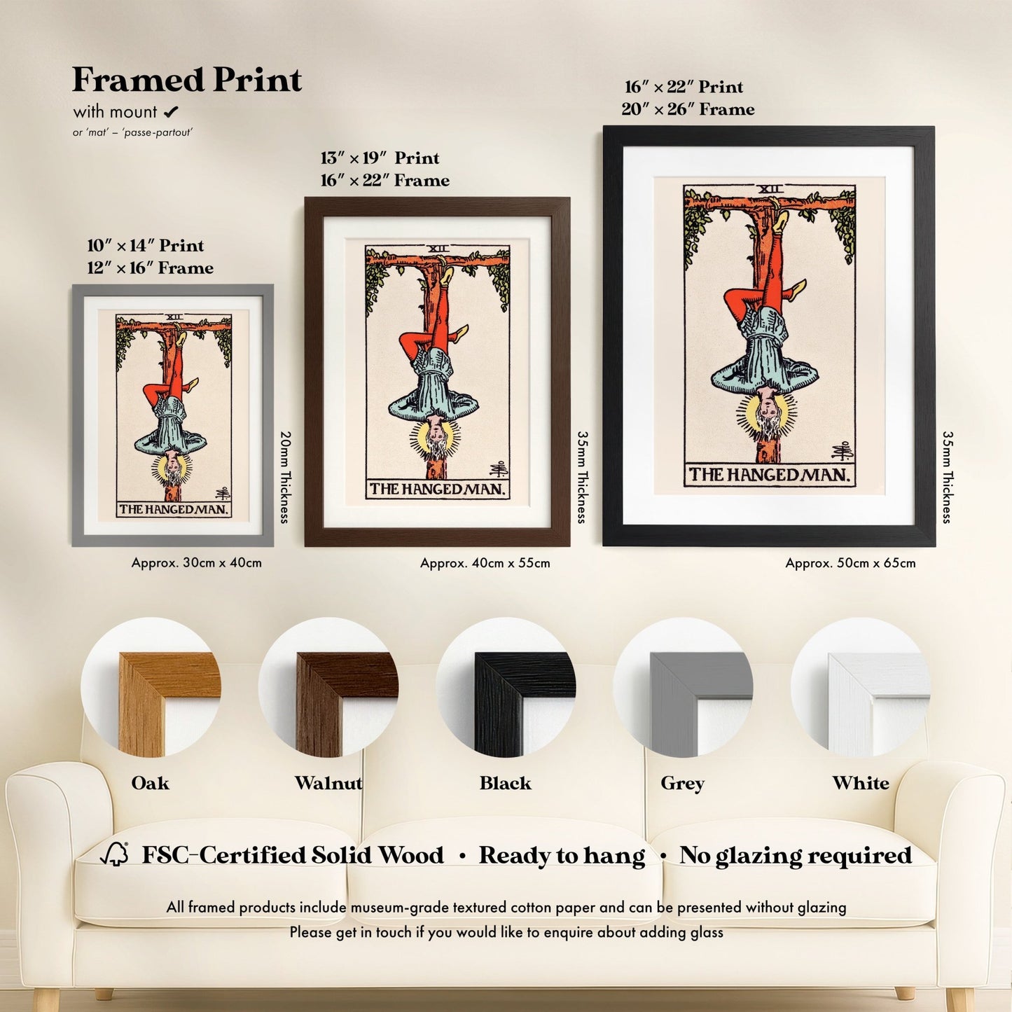Tarot Art - XII The Hanged Man | Art Prints | Pathos Studio