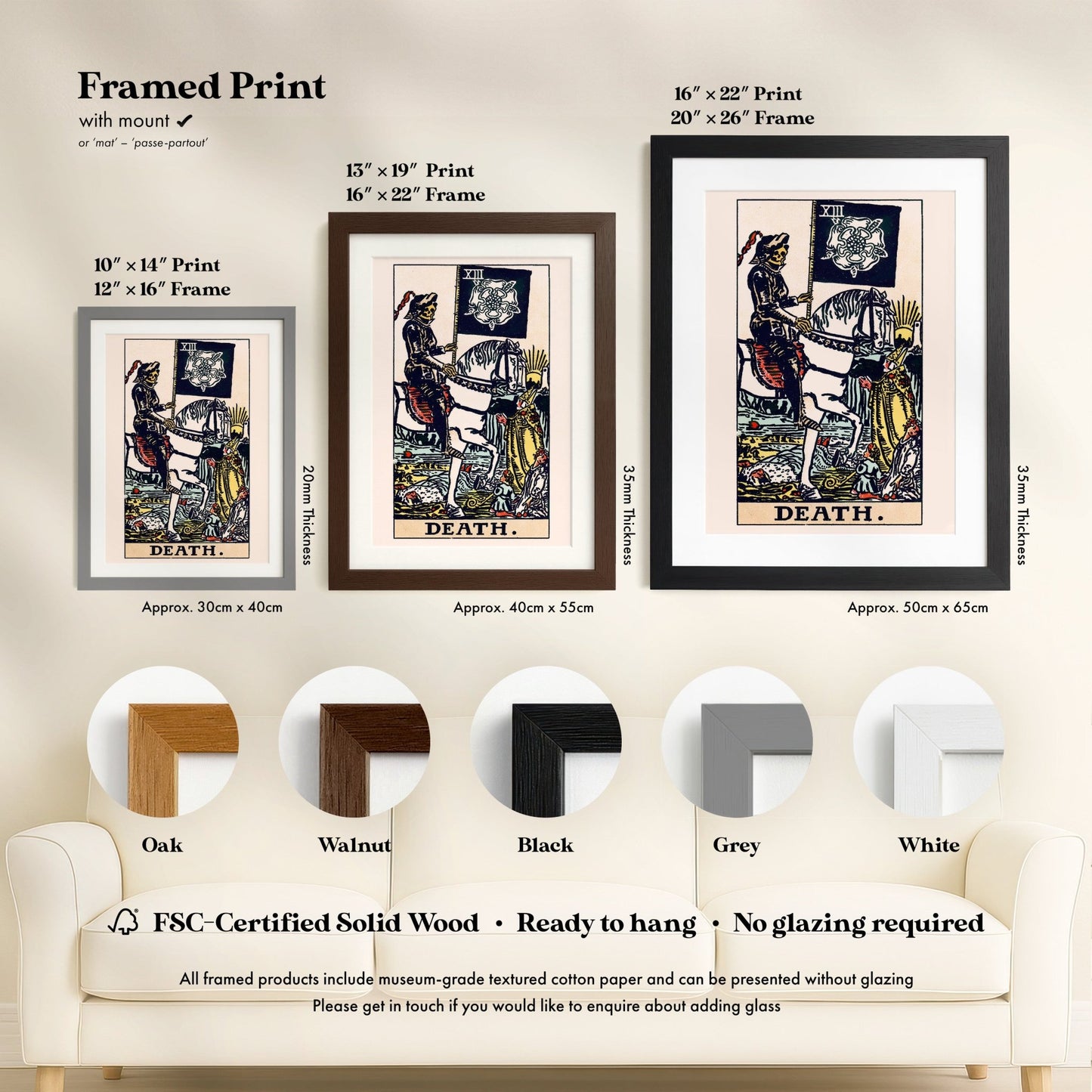 Tarot Art - XIII Death | Art Prints | Pathos Studio