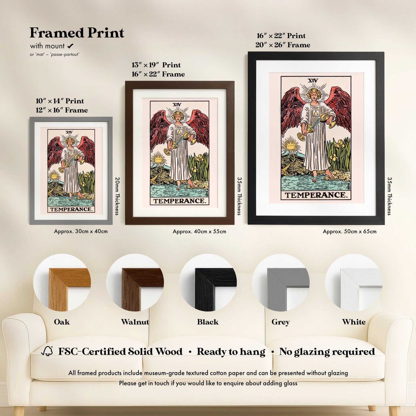 Tarot Art - XIV Temperance | Art Prints | Pathos Studio