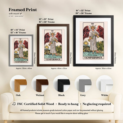 Tarot Art - XIV Temperance | Art Prints | Pathos Studio