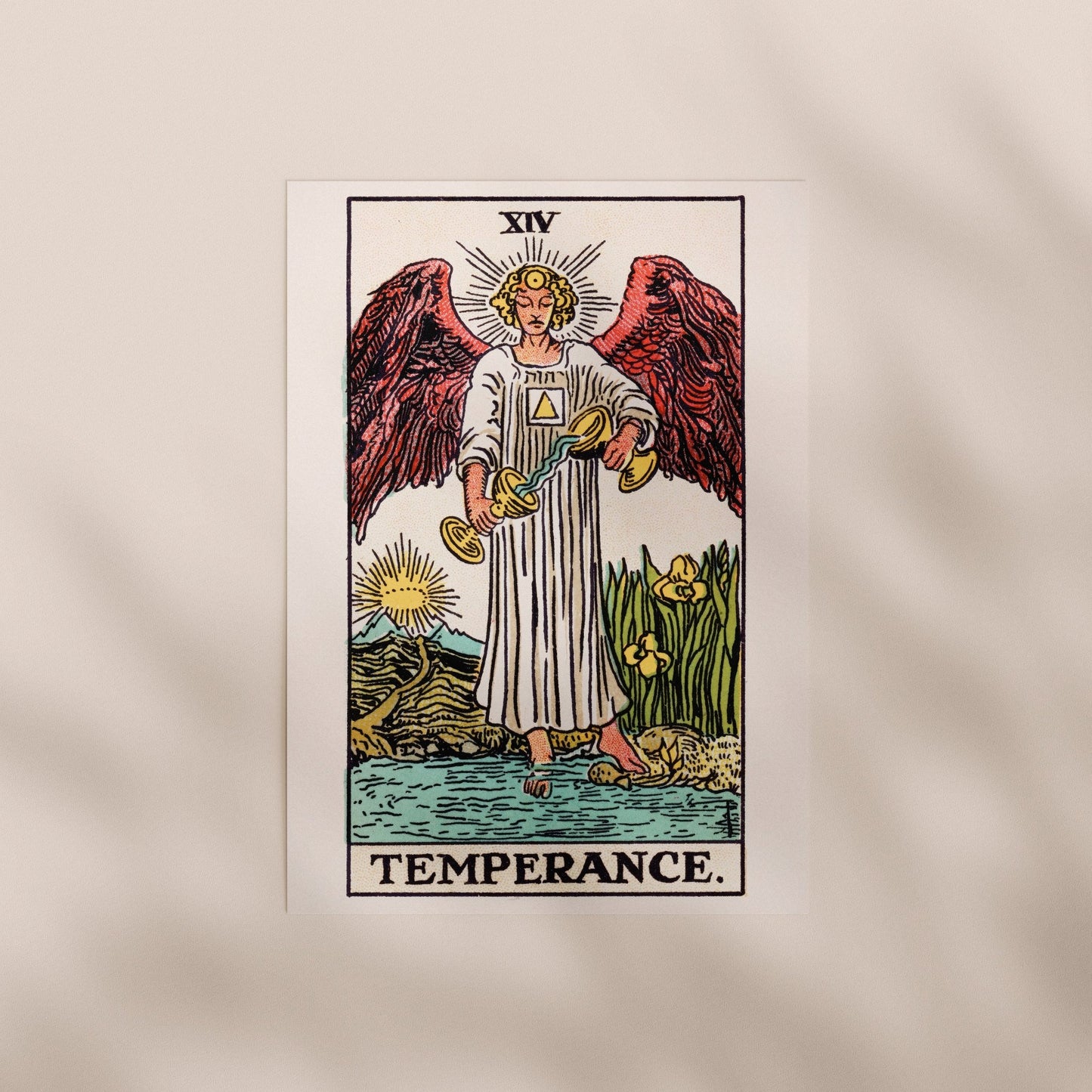 Tarot Art - XIV Temperance | Art Prints | Pathos Studio