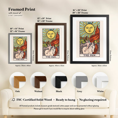 Tarot Art - XIX The Sun | Art Prints | Pathos Studio