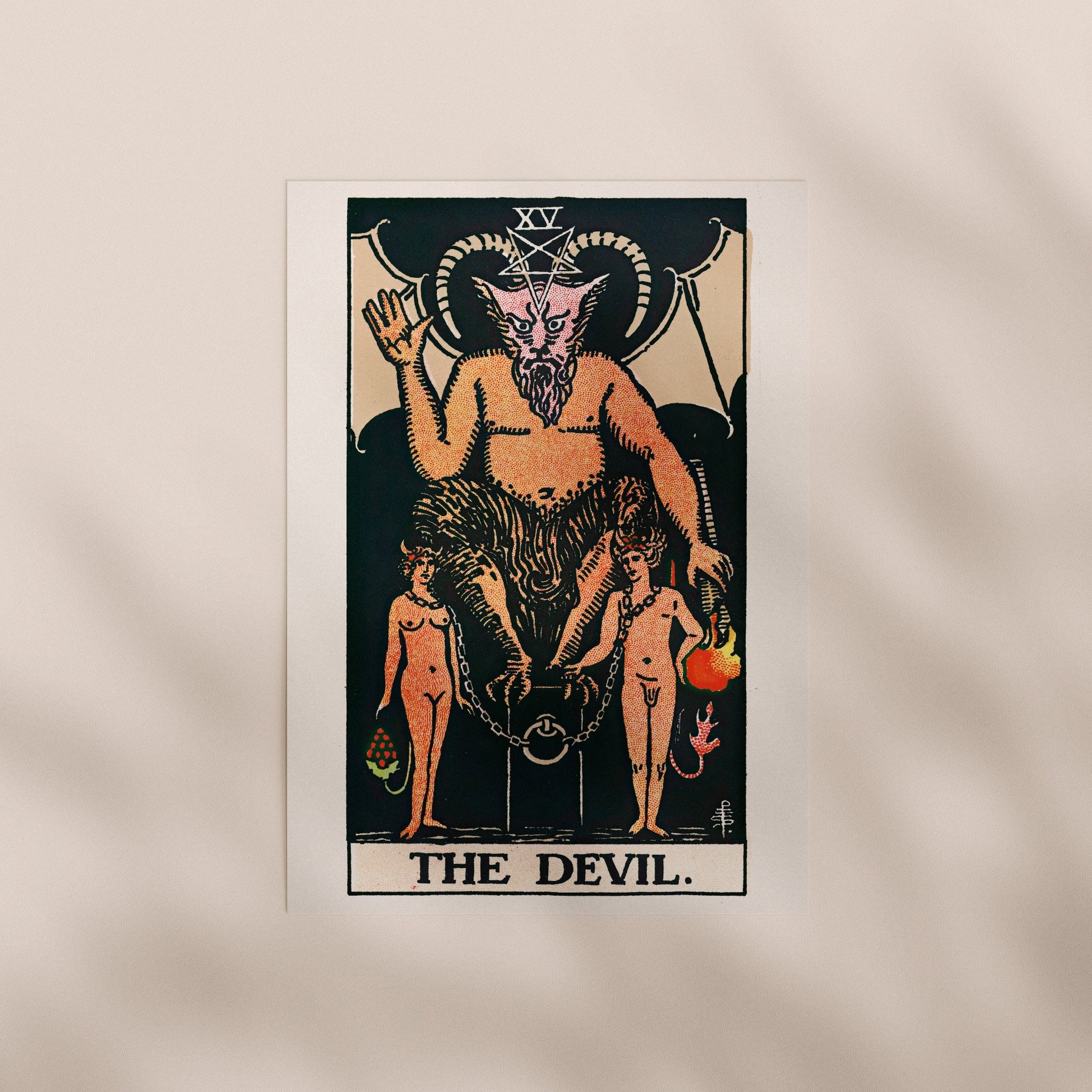 Tarot Art - XV The Devil | Art Prints | Pathos Studio