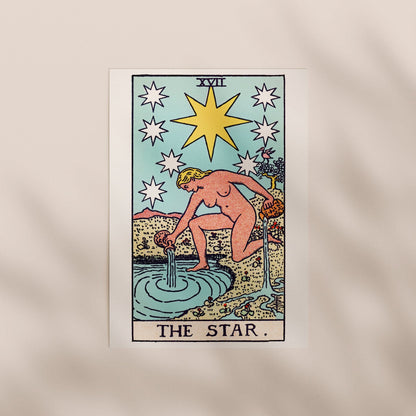 Tarot Art - XVII The Star | Art Prints | Pathos Studio