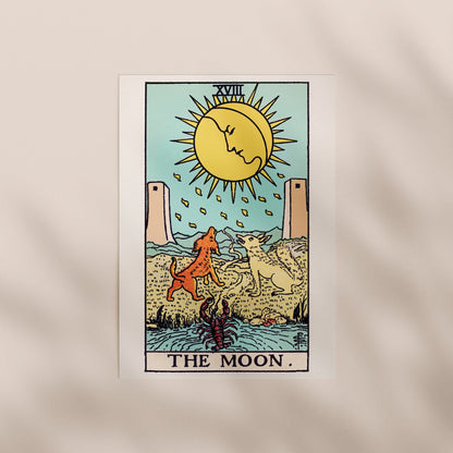 Tarot Art - XVIII The Moon | Art Prints | Pathos Studio