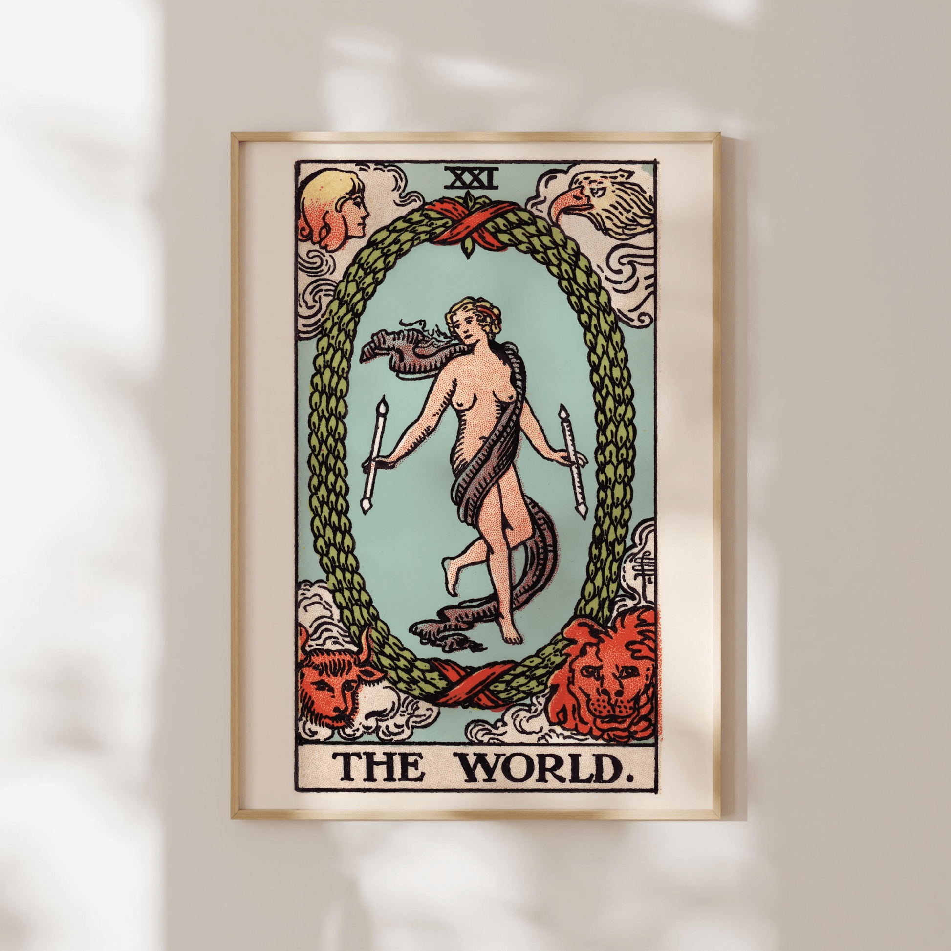 Tarot Art - XXI The World | Art Prints | Pathos Studio