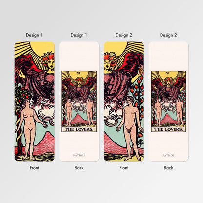 Tarot Bookmarks: The Lovers - Pathos Studio - Bookmarks