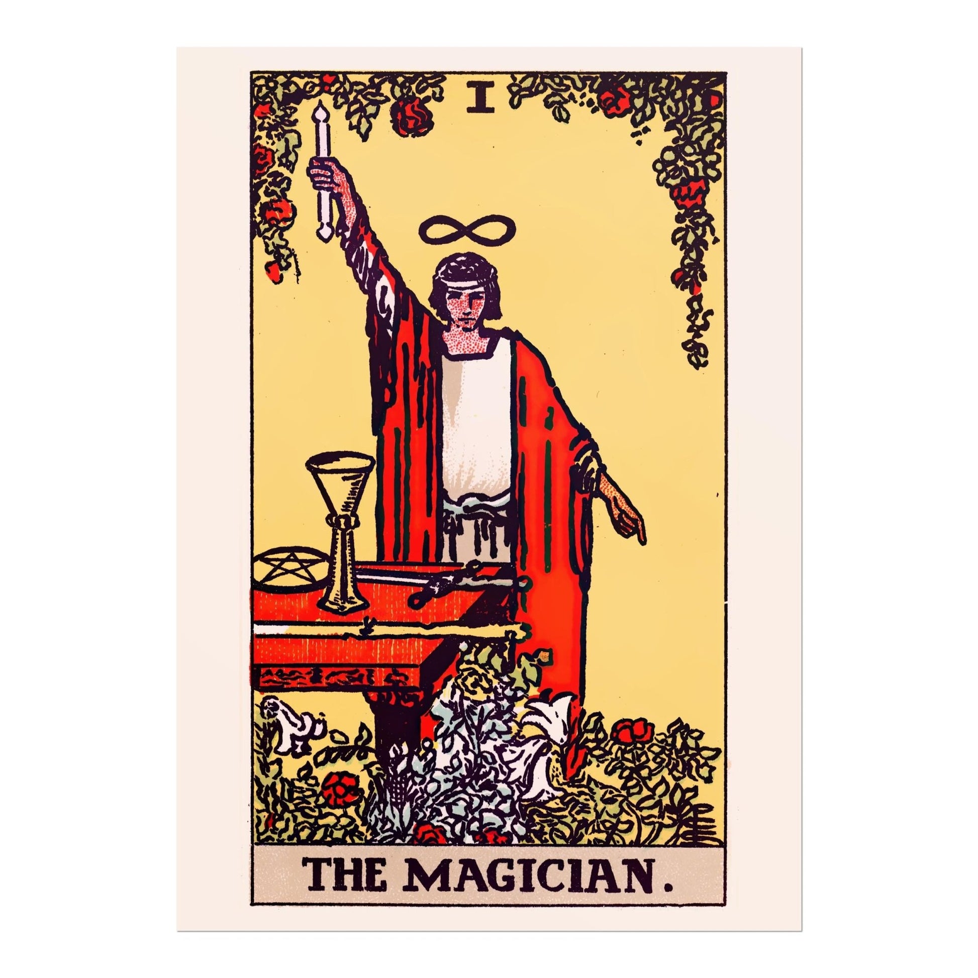 Tarot Print: I The Magician - Pathos Studio - Art Prints