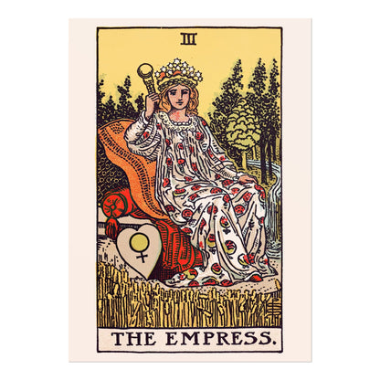 Tarot Print: III The Empress - Pathos Studio - Art Prints