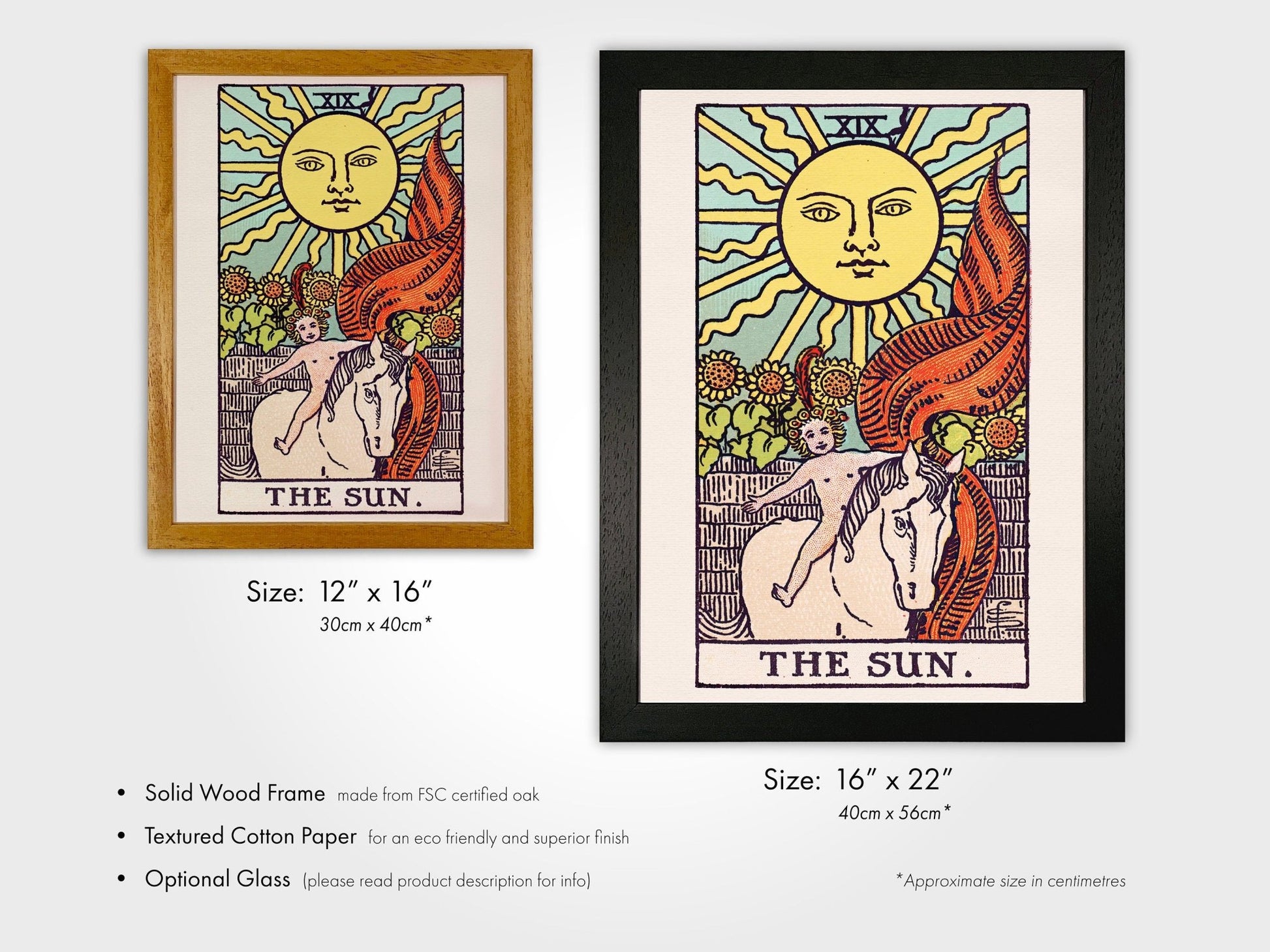 Tarot Print: XIX The Sun - Pathos Studio - Art Prints