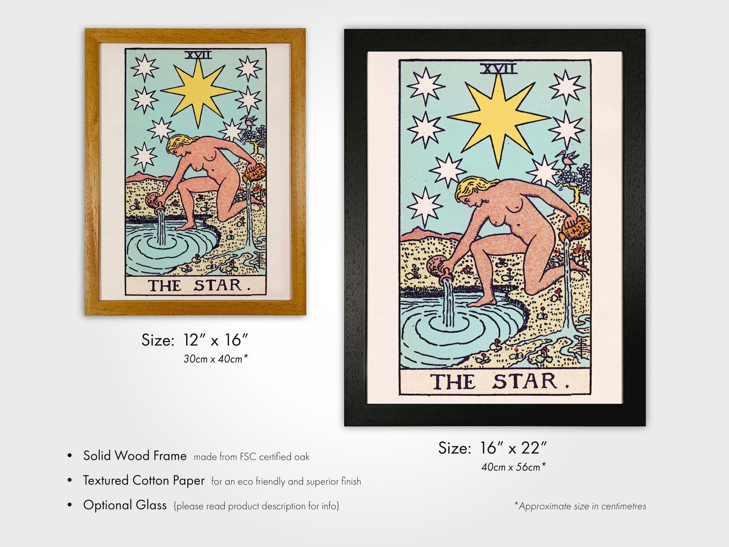 Tarot Print: XVII The Star - Pathos Studio - Art Prints