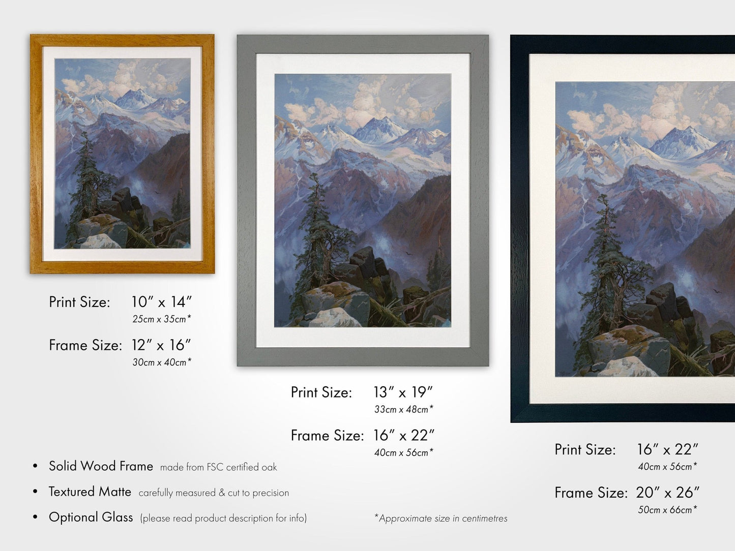 Thomas Moran - Summit of the Sierras, Nevada | Art Prints | Pathos Studio