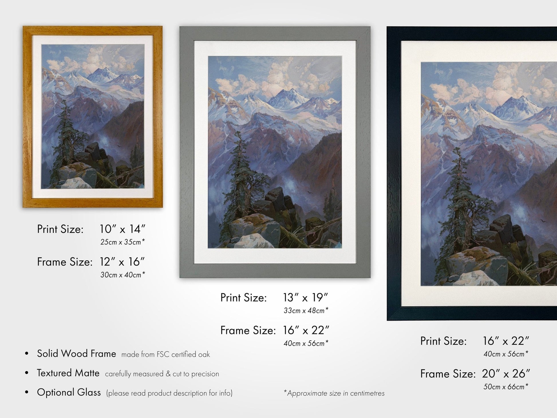 Thomas Moran - Summit of the Sierras, Nevada | Art Prints | Pathos Studio