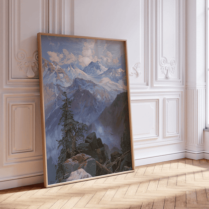 Thomas Moran - Summit of the Sierras, Nevada | Art Prints | Pathos Studio