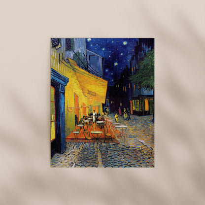 Vincent Van Gogh - Café Terrace At Night | Art Prints | Pathos Studio