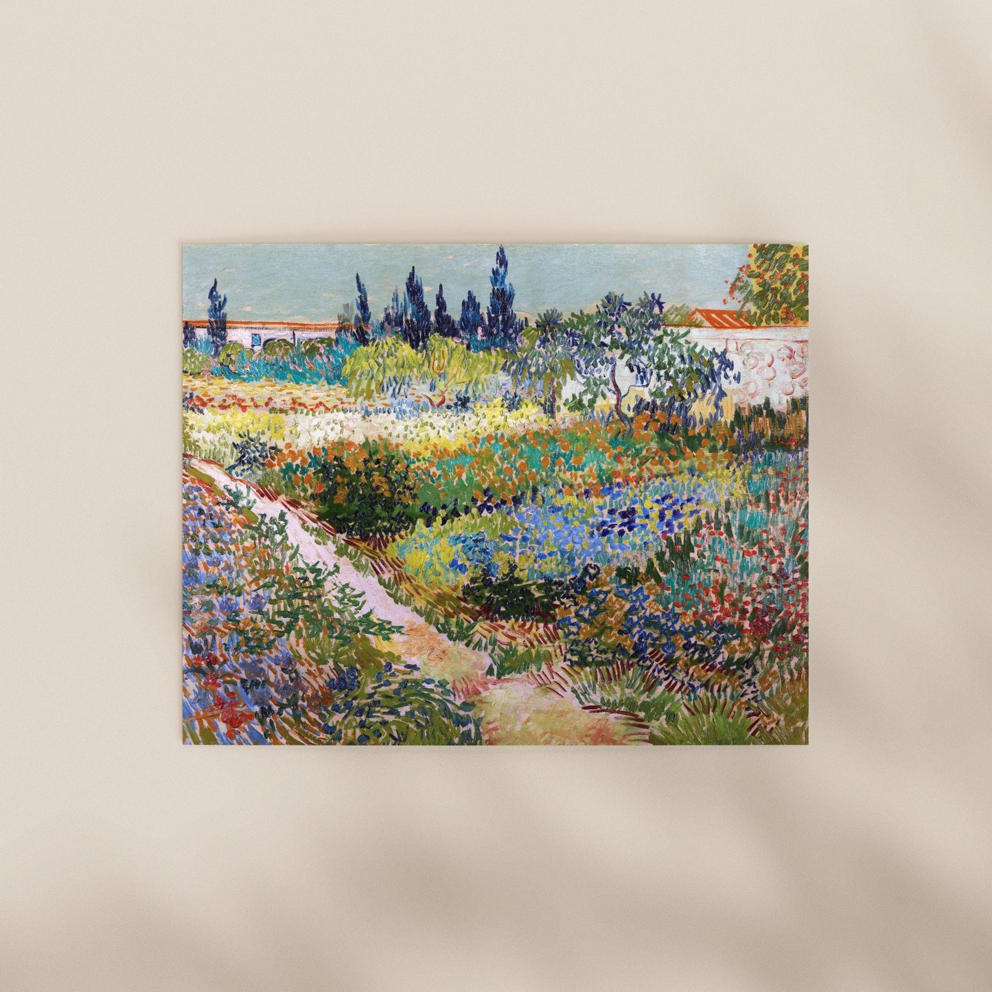 Vincent Van Gogh - Garden At Arles | Art Prints | Pathos Studio
