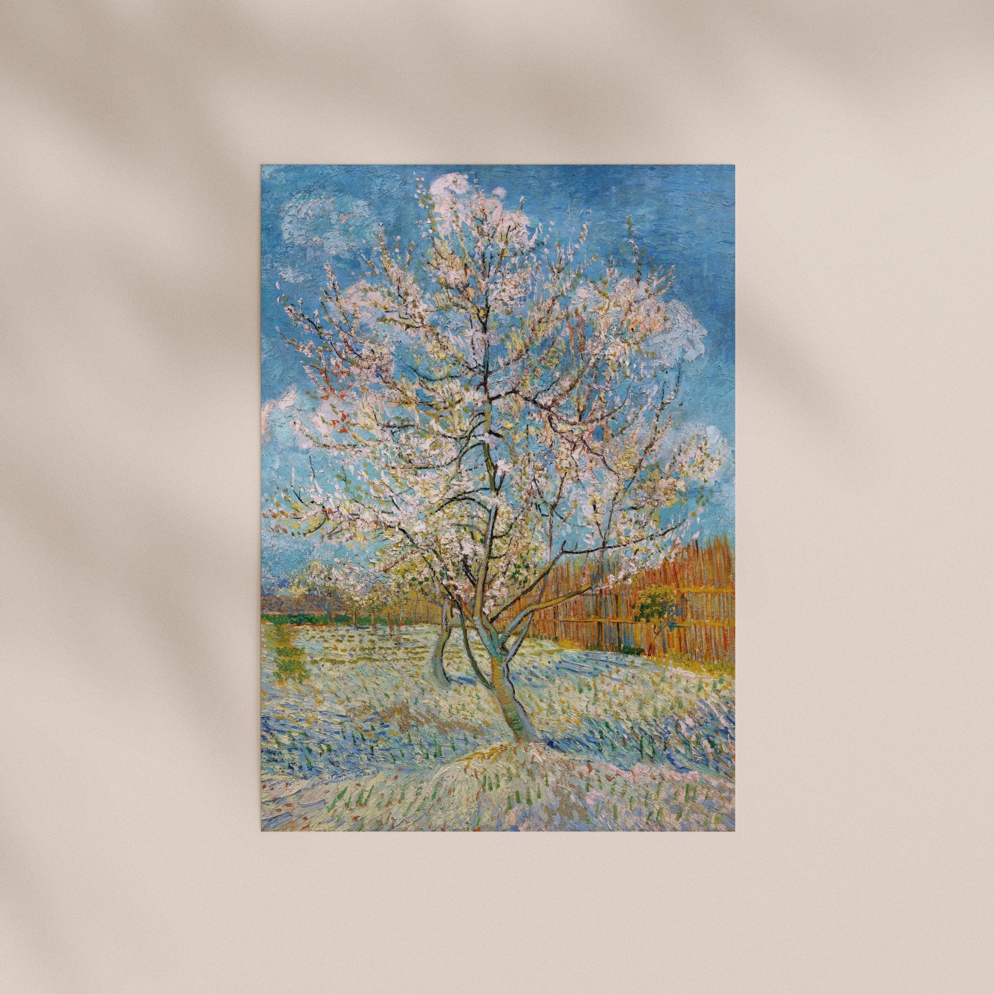 Vincent Van Gogh - Peach Tree In Blossom | Art Prints | Pathos Studio