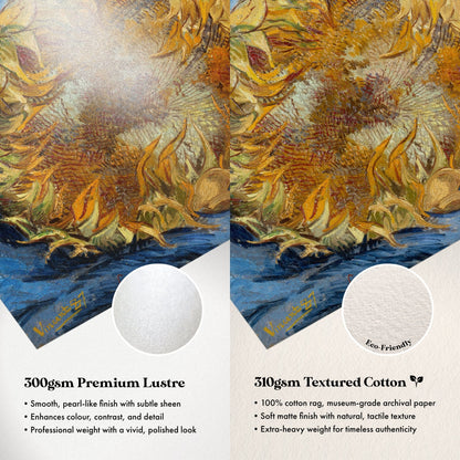 Vincent Van Gogh - Sunflowers | Art Prints | Pathos Studio