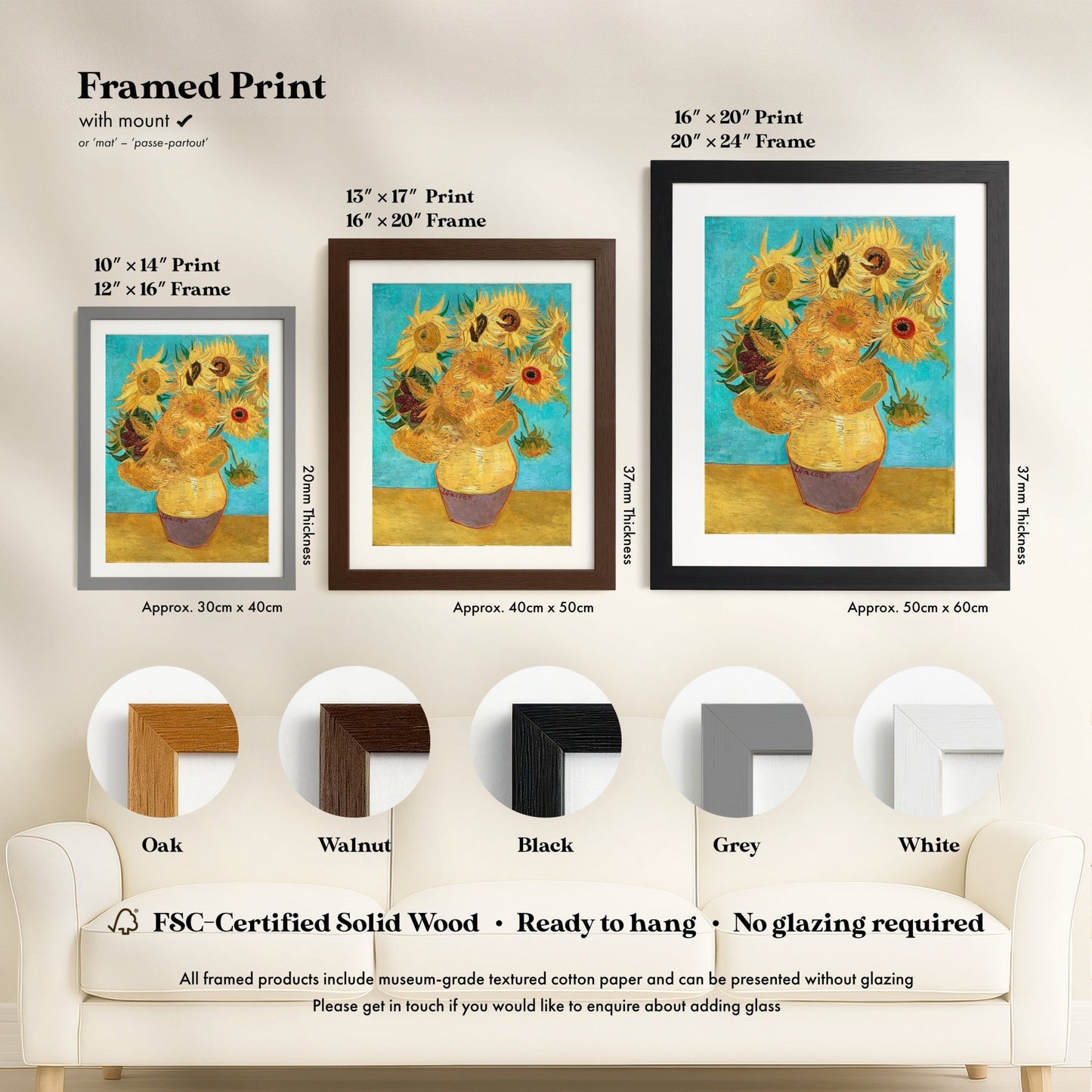 Vincent Van Gogh - Vase With Twelve Sunflowers | Art Prints | Pathos Studio