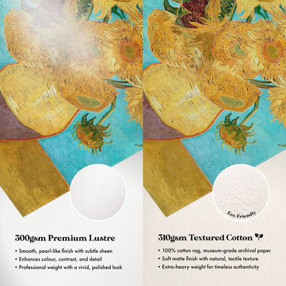 Vincent Van Gogh - Vase With Twelve Sunflowers | Art Prints | Pathos Studio
