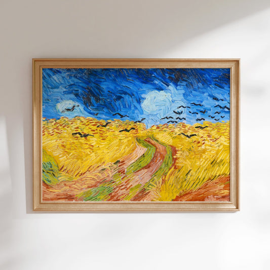 Vincent Van Gogh - Wheatfield with Crows | Art Prints | Pathos Studio