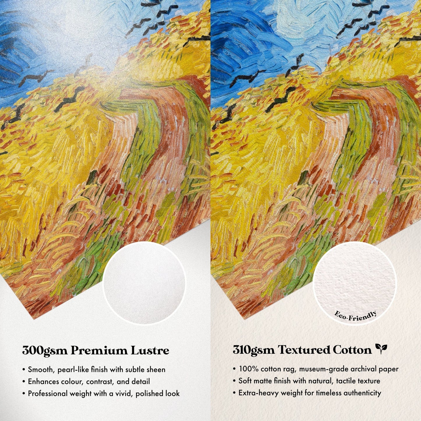 Vincent Van Gogh - Wheatfield with Crows | Art Prints | Pathos Studio