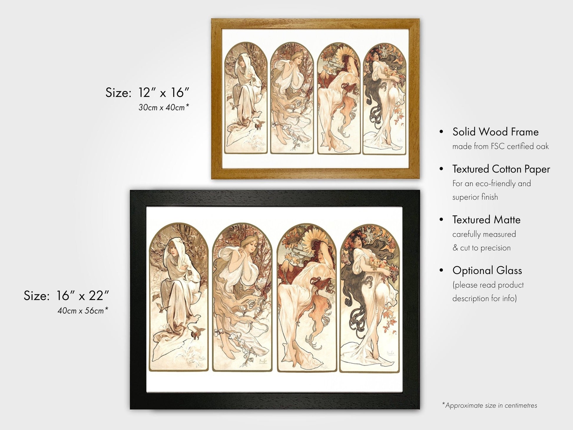 ALPHONSE MUCHA - The Seasons - Pathos Studio - Art Prints