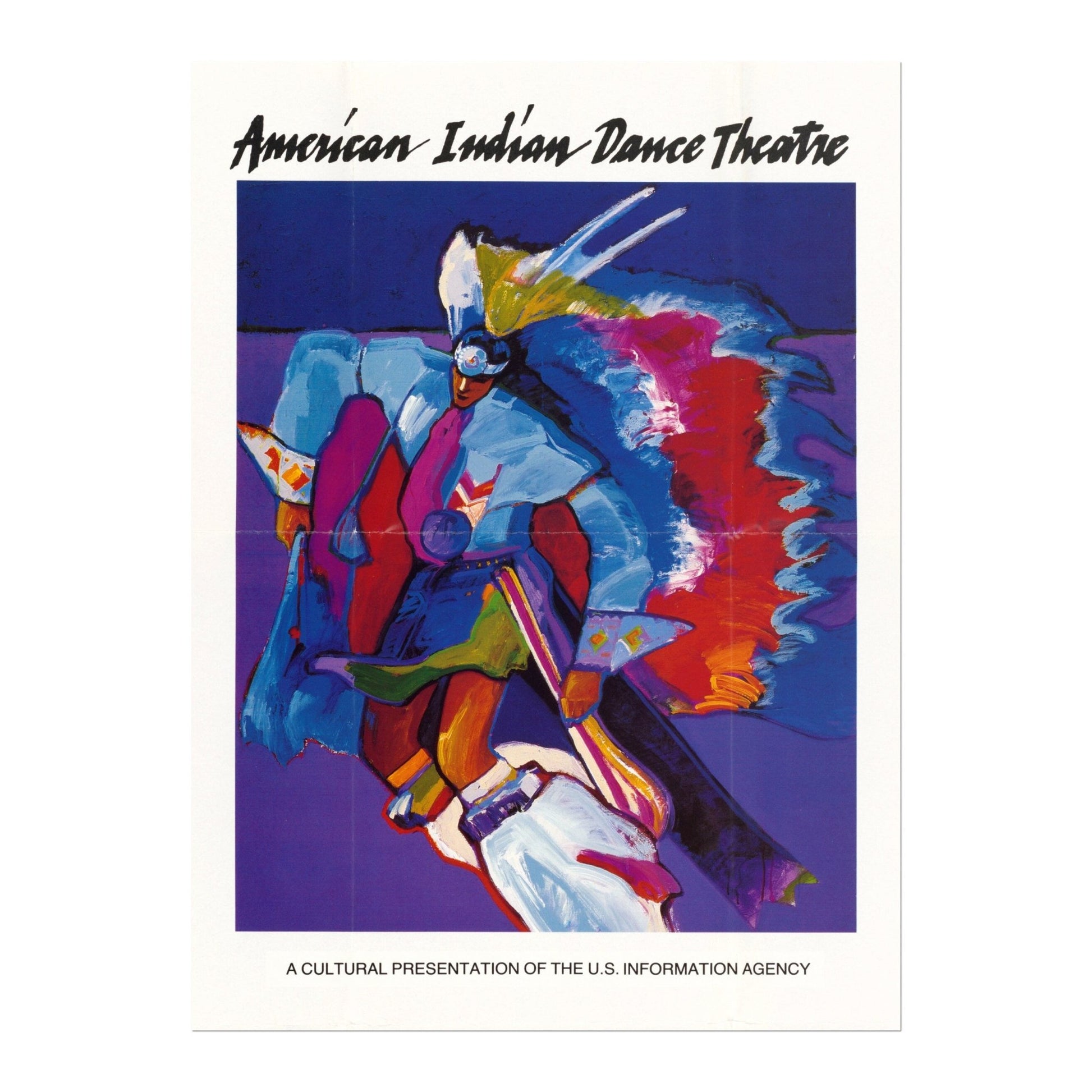 American Indian Dance Theatre (Vintage Poster) - Pathos Studio - Posters, Prints, & Visual Artwork
