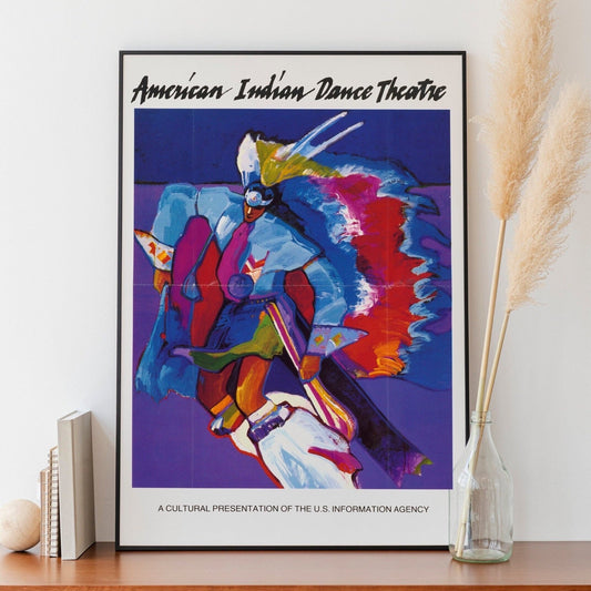 American Indian Dance Theatre (Vintage Poster) - Pathos Studio - Posters, Prints, & Visual Artwork
