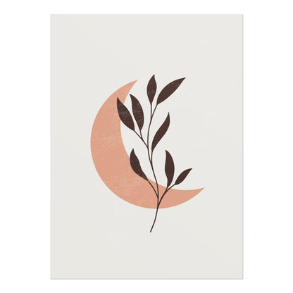 Boho Moon Print 01 - Pathos Studio - Art Prints