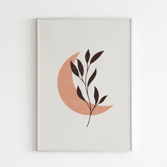 Boho Moon Print 01 - Pathos Studio - Art Prints