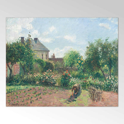 CAMILLE PISSARRO - Le Jardin de l'Artiste à Eragny