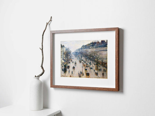 CAMILLE PISSARRO - The Boulevard Montmartre