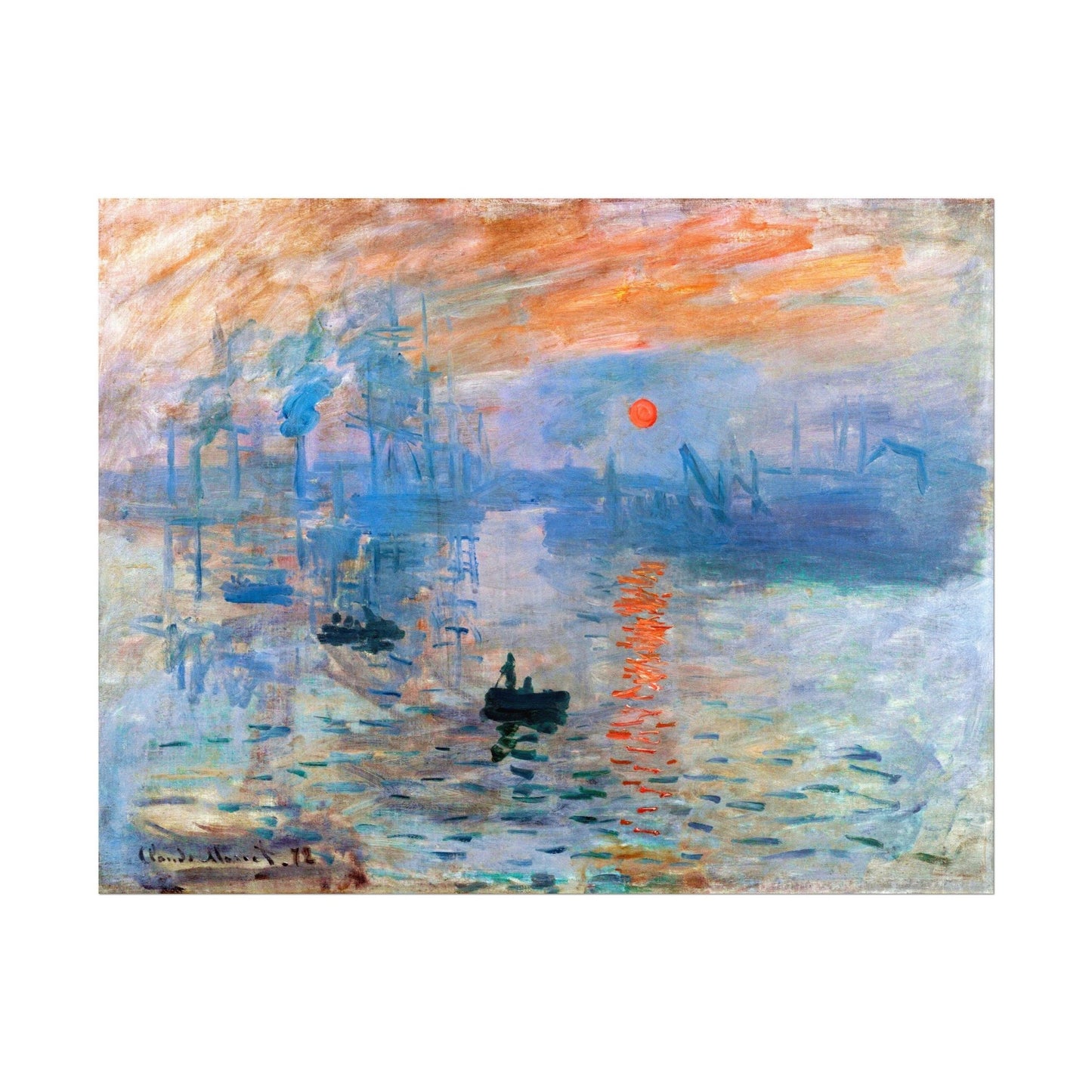 CLAUDE MONET - Impression, Sunrise - Pathos Studio - Art Prints