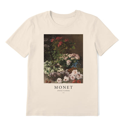 CLAUDE MONET - Spring Flowers T-Shirt - Pathos Studio - T-Shirts