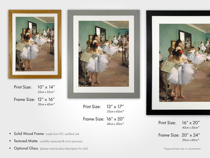 EDGAR DEGAS - The Dance Class - Pathos Studio - Art Prints