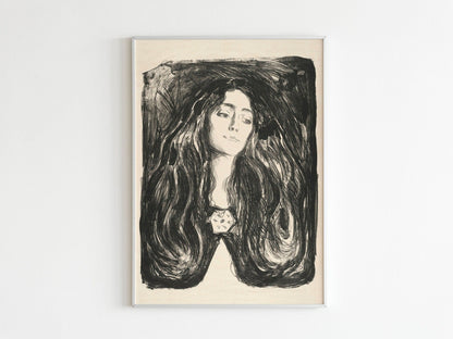 EDVARD MUNCH - The Brooch - Pathos Studio - Art Prints