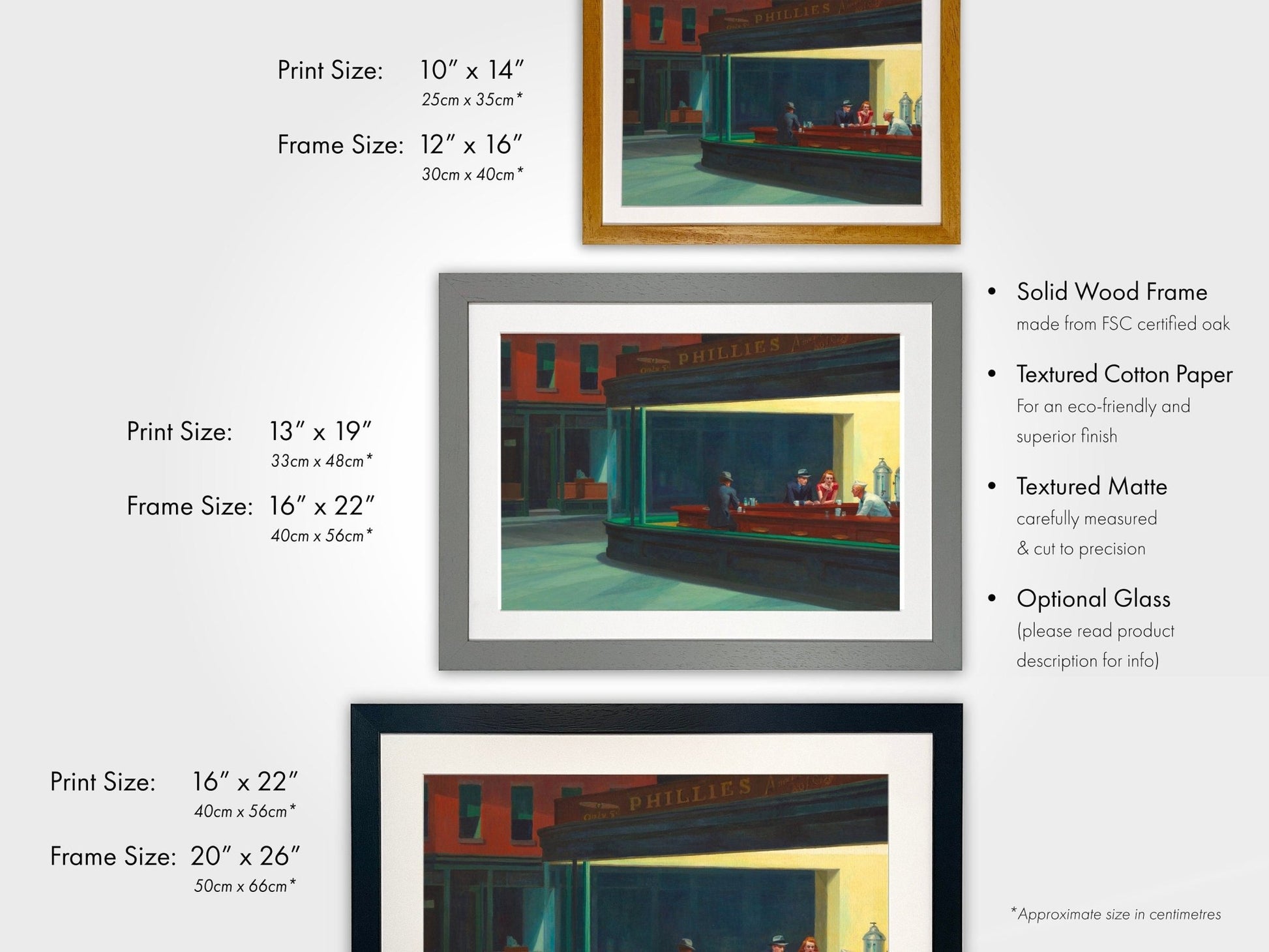 EDWARD HOPPER - Nighthawks - Pathos Studio - Art Prints