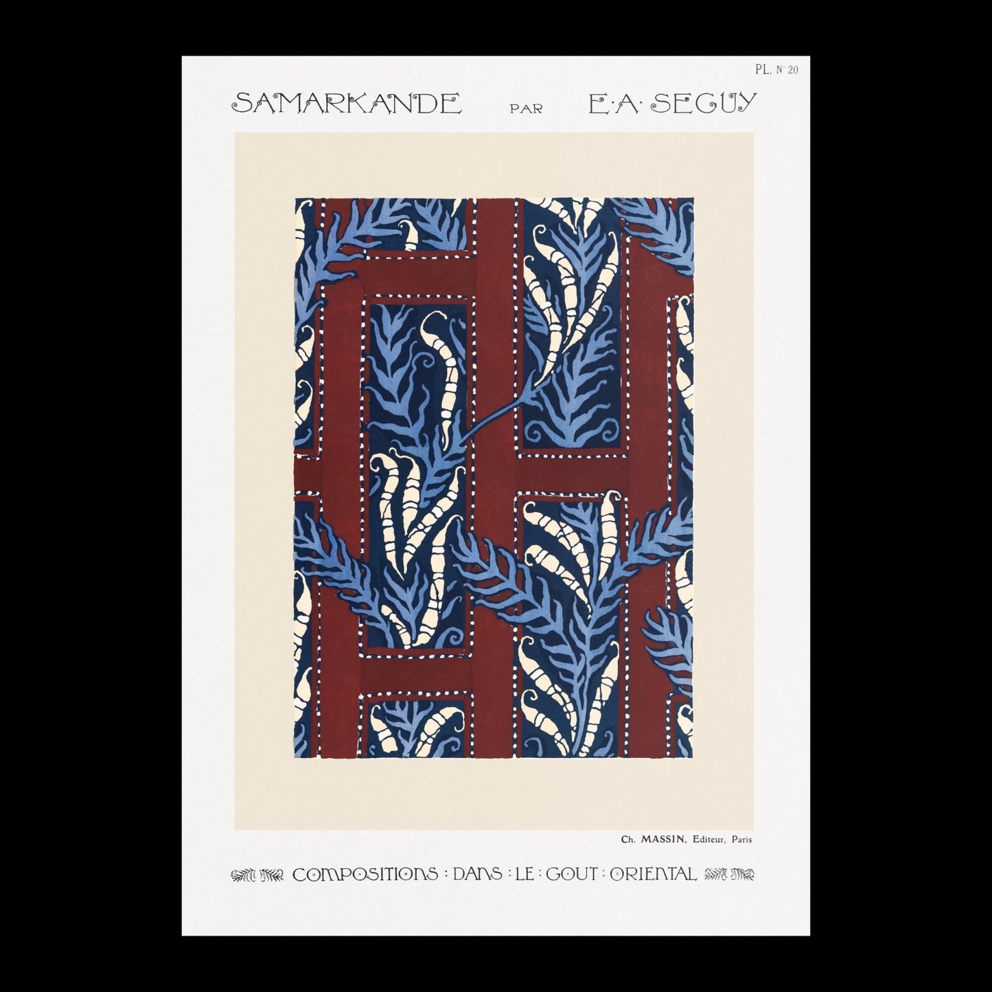 EUGÈNE SÉGUY - Samarkande No. 20 - Pathos Studio - Posters, Prints, & Visual Artwork