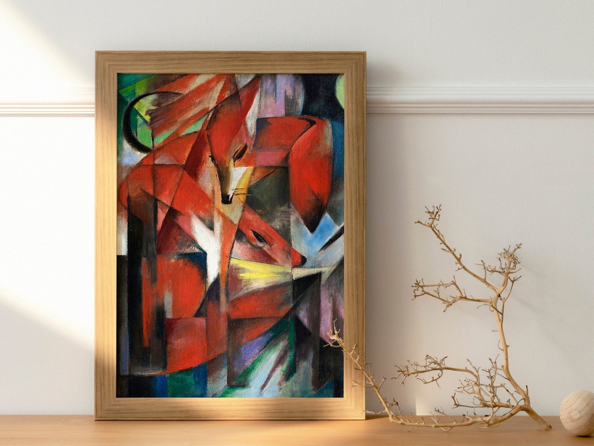 FRANZ MARC - The Foxes - Pathos Studio - Art Prints